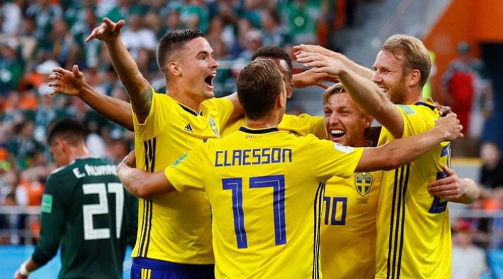 Duel Antara Swedia VS Swiss di Babak 16 Besar Piala Dunia Rusia 2018